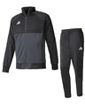 Adidas Tiro17 PES Herren Design Fußball Trainingsanzug  Fitness, Gr:L,Schwarz   