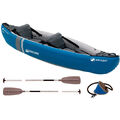 Sevylor Adventure Kajak Kit Set Kayak Boot aufblasbar Kanu Freizeitkajak Blau