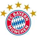 FC Bayern München Logo Wandsticker Fußball Wandtattoo Rot Gold Deko Sterne FCB