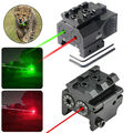 Taktische Grün/Rot Dot Laser Sight Laservisier Jagd für 20mm Picatinny Schiene