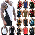 Herren Fitness Tank Top Muskelshirt Bodybuilding T-Shirt Top Sport Gym Unterhemd