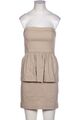 BCBG Max Azria Kleid Damen Dress Damenkleid Gr. S Baumwolle Beige #8e005d8