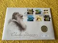 2009 Charles Darwin zwei Pfund £ 2 erster Tag PNC Stempelabdeckung