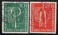 1955 Bund, Serie Briefmarkenausstellung, gest, Musterbild, MiNr. 217/18, ME 20,-