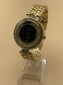 Eliyina 2223 Gold Armbanduhr Damen mit Kristallen 35mm/ Anstoß 18mm/ 2cc