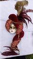 Venezianische Venezia Maske Deko Karneval Original  Handgemacht