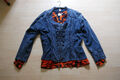 Jacke aus Sweatshirtstoff, Tredy, blau, Gr. 44, Damenjacke, Kurzjacke, Indoor