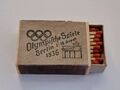Streichholzschachtel, Olympische Spiele, Berlin, 1 - 16 August 1936, Olympia