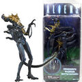  Alien Xenomorph Warrior Blue Battle Damaged 7” Action Figure Aliens Serie12