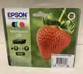 Orig. Epson T2986 T 29 C13T29864012 T2981-T2984 ( Expression Home  ) SET Erdbeer