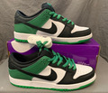 Nike SB Dunk Low Pro Black Classic Green EU 43 / US 9,5