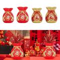 Nouvel An chinois Feng Shui trésor bassin bénédiction sac Vase décor résine