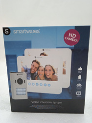 Smartwares DIC-22222 Video-Türsprechanlage 2-Draht Komplett-Set UNVOLLSTÄNDIG