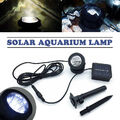 Solar LED Unterwasser Strahler Aquarium Beleuchtung Teichlampe Garten Lampe