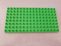 Duplo Bauplatte 8x16 Noppen • Farbe auswählen•  Grundplatten •  Platten