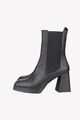 Angel Alarcon Damen Schuhe Stiefelette Gr. 41 Schwarz Leder Ankle Boots