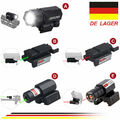 Rot Grün Laservisier LED Taschenlampe Gewehrlicht Combo für 20mm Rail Picatinny