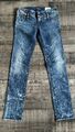 Diesel Jeans Matic W25 L32 Hose Damen Blau Stretch