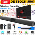 Soundbar Wireless 4 Lautsprechersystem Subwoofer Bluetooth Surround TV Heimkino