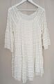 Tolles Sommer Kleid Gr.42 Made in Italy Creme Farbe Top Zustand