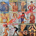 Playboy von 1978 - 1991 auswahl 61 Stück mit Centerfold Poster - Vintage Erotik