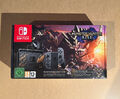 Nintendo Switch HAC-001 (-01) Monster Hunter Rise Edition Pack - 32 GB, grau/gold