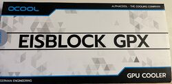 Alphacool Eisblock Aurora Acryl GPX-N RTX 3070 Gaming X Trio mit Backplate OVP