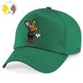 Blondie & Brownie Kinder Baseball Cap Kappe Luigi Mario Nintendo N64 Stick Patch