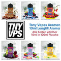 Tony Vapes Longfill 10ml Aroma in 100ml Flasche zum Mischen von eLiquid Liquid