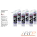 LIQUI MOLY 6x 50ml TÜRSCHLOSSPFLEGE 1528 SPRÜHFETT ENTEISER ZÜNDSCHLOSS SCHANIER