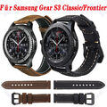 DE Echt Leder Armband Band für Samsung Gear S3 Classic/Frontier/Watch 46mm/R382