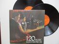 LP - 120 MUSIC MASTERPIECES HIGHLIGHT / DOPPEL LP ( COLUMBIA HOUSE ) " WASHED "