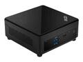 MSI CUBI 5 12M-020BDE Mini Barebone-PC Intel Core i7-1255U WiFi Bluetooth schwar