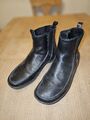 Clarks Stiefeletten Gr. 41 schwarz Leder