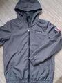 Ellesse Terrazzo Jacke Herren Freizeitjacke Gr.M leicht gefüt. Windbreaker Grau