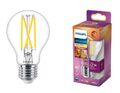 Philips LED Classic E27 Dimmable WarmGlow Lampe 60W Tropfenform (3 Stück)