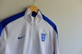 Nike England Fußball Team Trainingsanzug Jacke Track M weiß blau drei Löwen