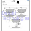 DELPHI Scheibenbremse Bremsbelagsatz Für VW SEAT SKODA AUDI Beetle JZW698151
