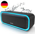 DOSS Soundbox Pro Bluetooth Lautsprecher, 20W Stereo Sound, Extra Bass, IPX6 Was