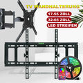 TV Wandhalterung 17-65 Zoll Wandhalter LCD Fernseher Halterung +APP LED Streifen