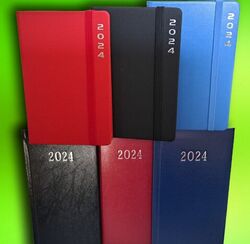 Taschenplaner 2024 - extra stabil -  Taschenkalender Monatskalender Timeplaner