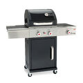 LANDMANN Gasgrill Triton BBQ Grillwagen 2+1 Seitenbrenner Grillstation 3,5kW