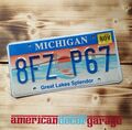 USA Nummernschild/Kennzeichen/license plate * Michigan Great Lakes Splendor * 
