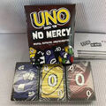 NO MERCY UNO - Classic Colour and Number Matching Card Game Indoor Family Party