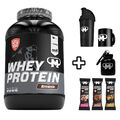 Whey Protein 3000 g / 3kg Eiweiß Molke 120 Portionen von Mammut + Gratisartikel