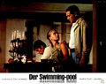 Der Swimming-pool ORIGINAL Aushangfoto Romy Schneider / Alain Delon /Jane Birkin