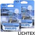 PHILIPS WhiteVision-Ultra unwiderstehlicher Look H1 H3 H4 H7 H8 H11 HB3 HB4 HIR2