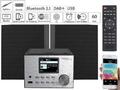 auvisio IRS-500.mini Micro-Stereoanlage mit Webradio, DAB+, FM, CD, Bluetooth,