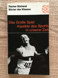 "Das große Spiel - Aspekte des Sports in unserer Zeit", antiquarisch, Frankfurt