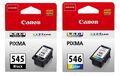 Original Canon TINTE PATRONEN PG-545 CL-546 XL PIXMA MG2550 MG2555 MX494 MX495